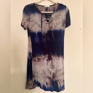 Earthy Tie-Dye summer dress